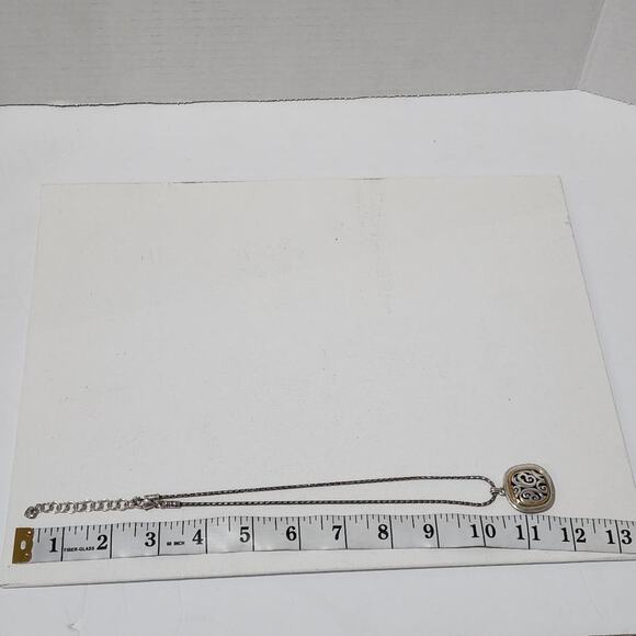 Brighton Spin Master‎ mixed metals reversible Necklace - Picture 6 of 6